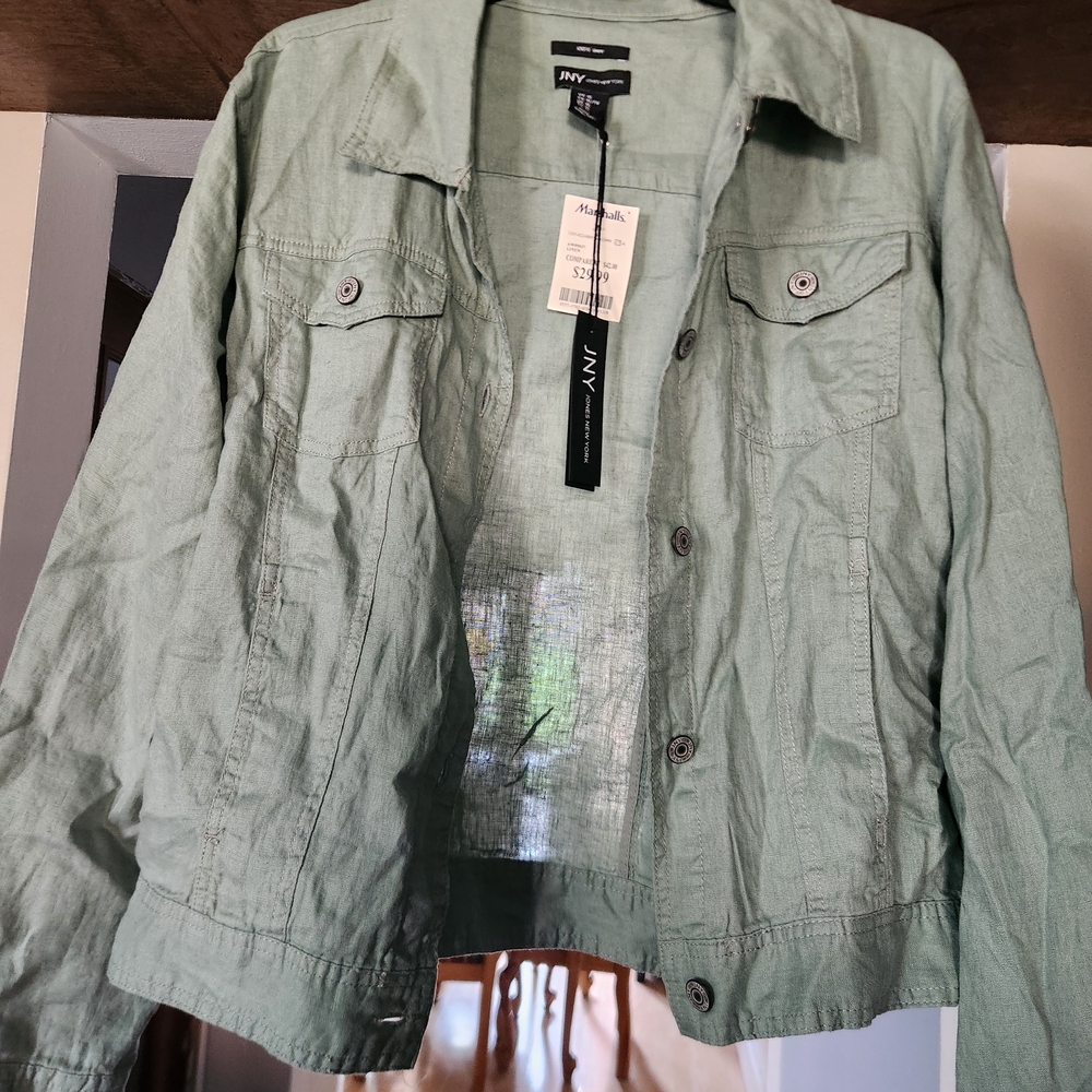 Jones New York Women's Sage Button Down Shirt